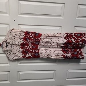 Trashy Diva Sheridan Polka Dot Floral Print Dress